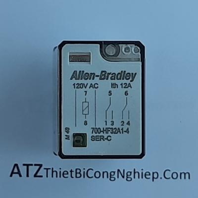 Allen-Bradley 700-HF32A1-4 Relay 12A 120VAC